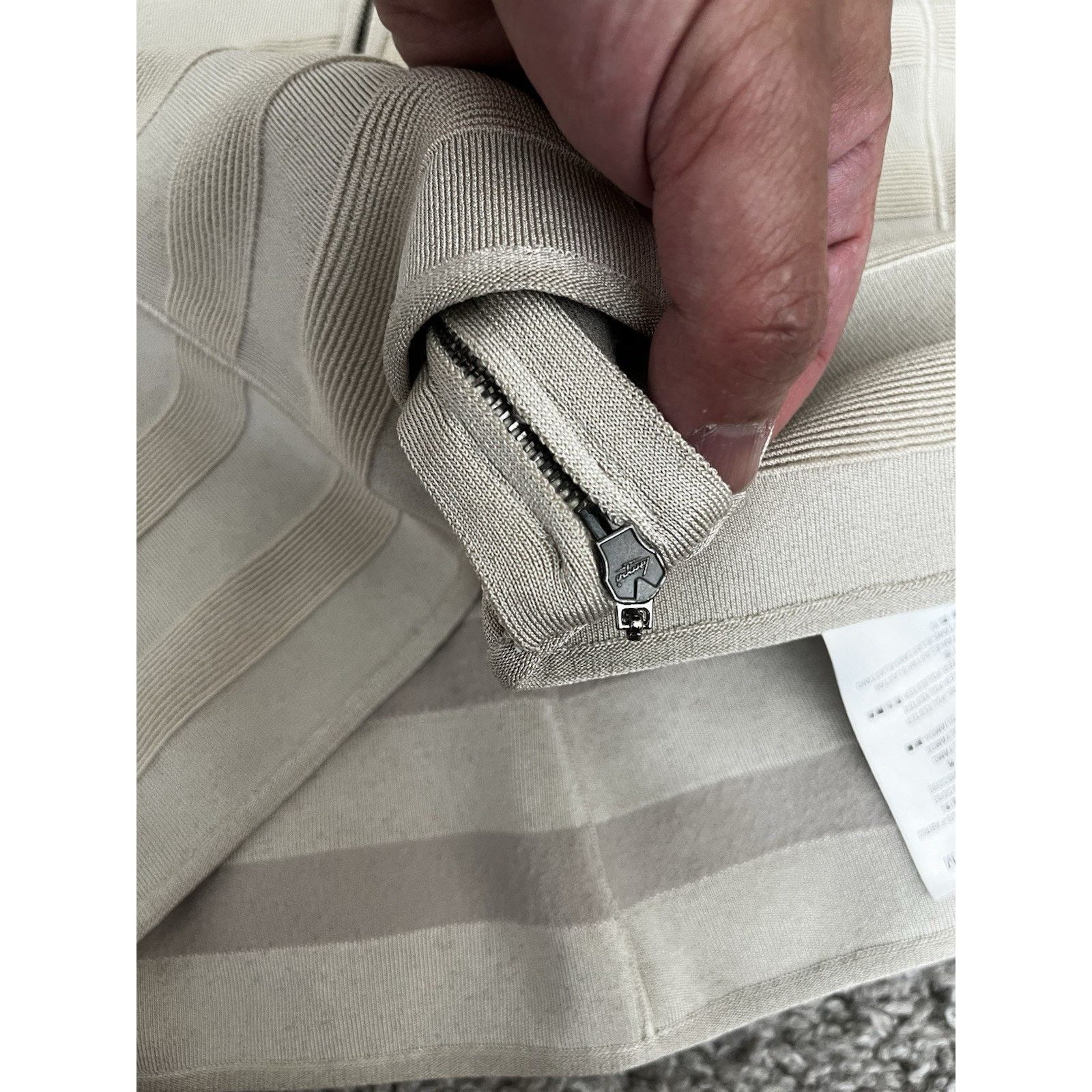 Giorgio Armani Giorgio Armani Jacket W IT 50 Beige Made In Italy Designer Size L / US 10 / IT 46 - 12 Thumbnail