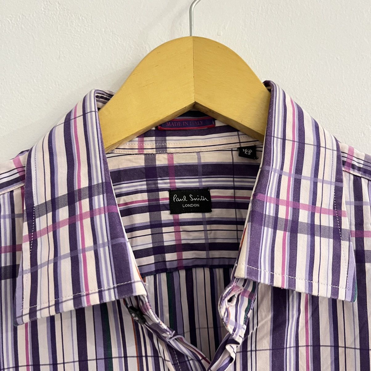 Paul Smith Paul Smith Patterned Button Up Shirt Size US L / EU 52-54 / 3 - 4 Thumbnail