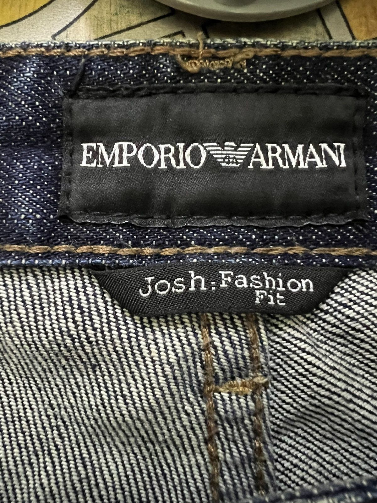 Armani × Emporio Armani VERY RARE JEANS EMPORIO ARMANI Size US 33 - 3 Thumbnail
