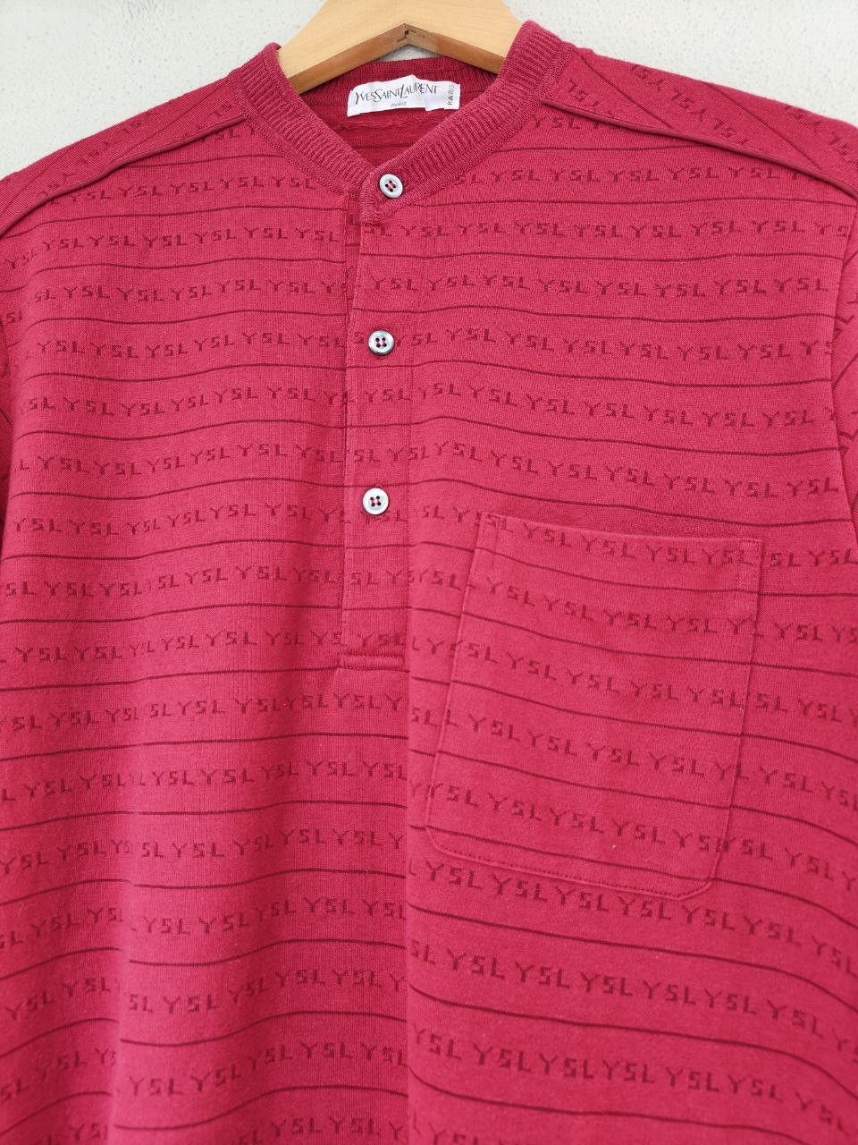 Yves Saint Laurent Yves Saint Laurent Monogram T Size US M / EU 48-50 / 2 - 1 Thumbnail