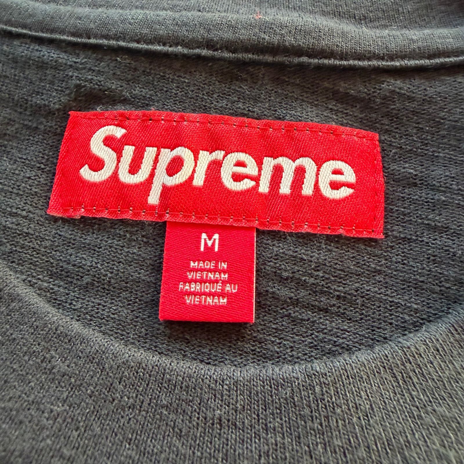 Supreme Supreme HELP Tee New Black Size US M / EU 48-50 / 2 - 6 Thumbnail
