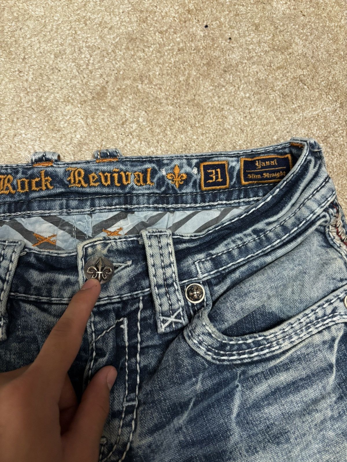 Rock Revival Rock Revival - Yamal Y2K Size US 31 - 4 Thumbnail