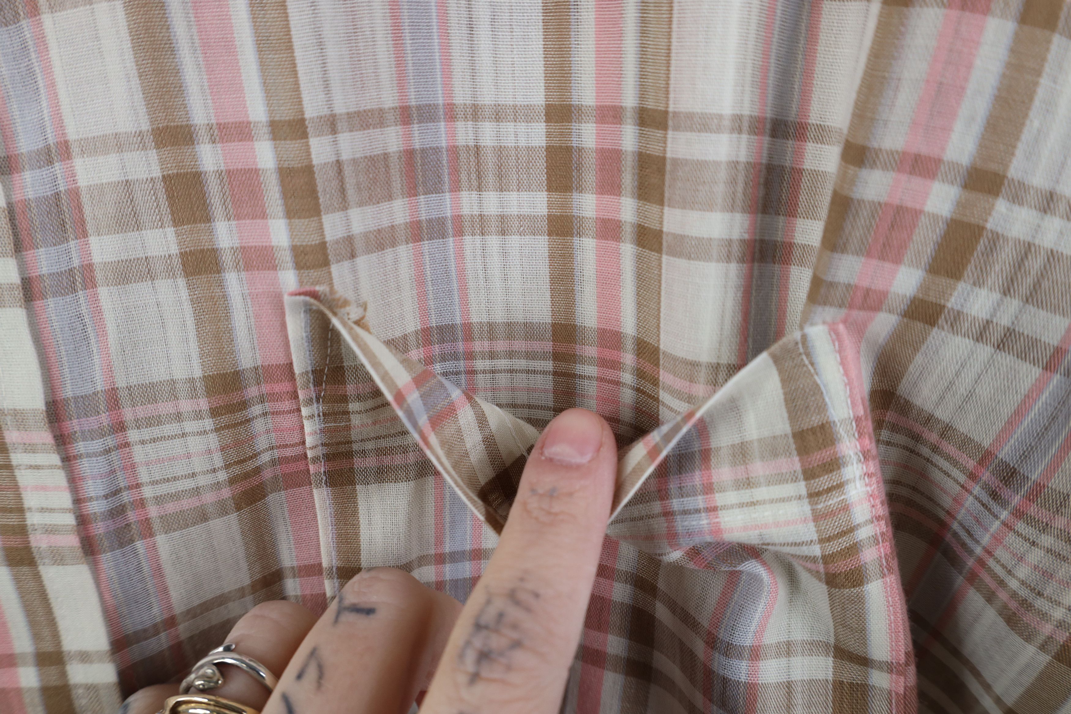 Vintage Vintage 60s 70s Western Collared Button Shirt Plaid USA Size US M / EU 48-50 / 2 - 5 Thumbnail
