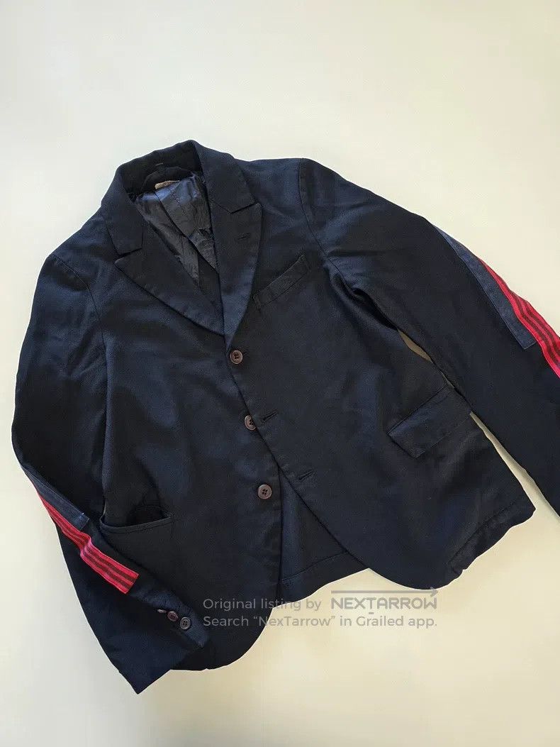 Comme des Garcons Comme des Garcons Red and black striped jacket Size XS / US 0-2 / IT 36-38 - 1 Thumbnail