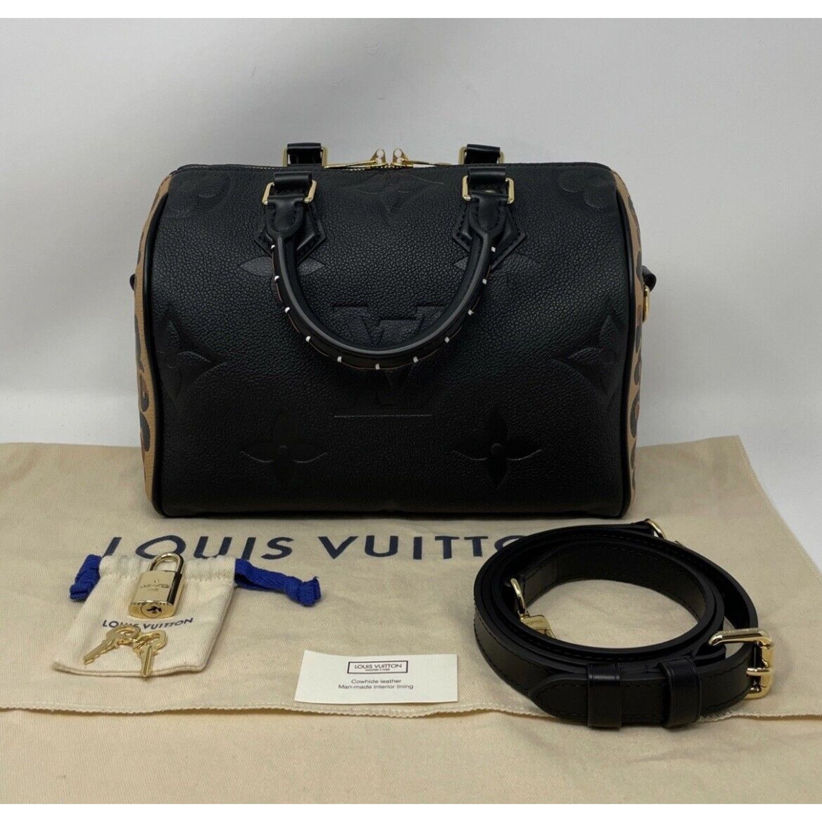 Louis Vuitton Wild At Heart Speedy Bandouliere 25 Empreinte Monogram Giant Size ONE SIZE - 5 Thumbnail