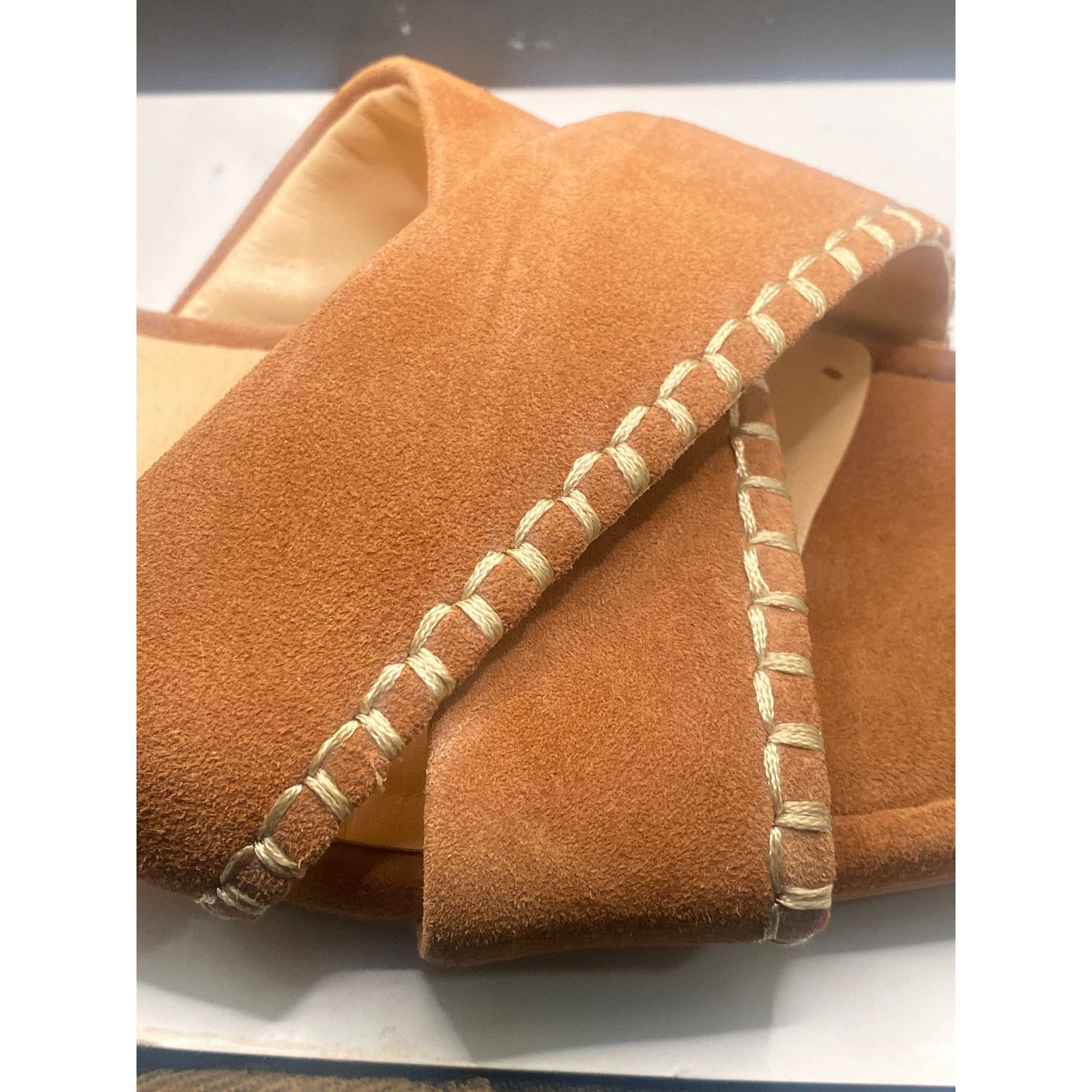 Clarks Clarks Signature Serina35 Cross Suede Sandals Size 7.5 Size US 7.5 / IT 37.5 - 8 Thumbnail