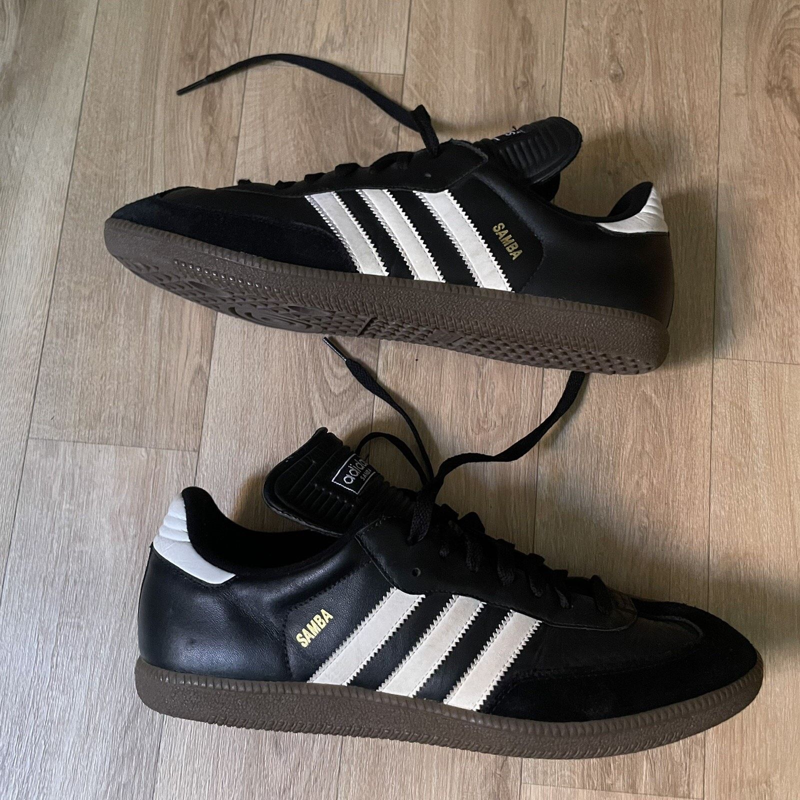 Adidas vintage Adidas Samba Shoes Training leather Sneakers Men Size US 12 / EU 45 - 4 Thumbnail