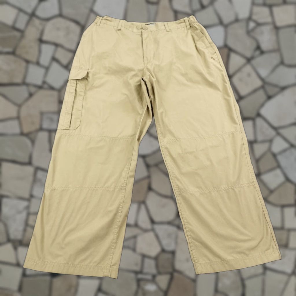 Vintage Craghoppers Pants Mens 38 Khaki Beige Cargo Baggy Wide Leg Hiking Trail Fishing Casual Travel Workwear Mens Size US 38 / EU 54 - 1 Thumbnail