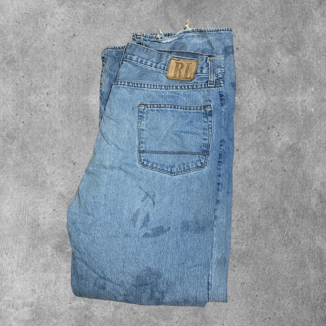 Polo Ralph Lauren Vintage Baggy Ralph Lauren Jeans Size US 36 / EU 52 - 1 Thumbnail