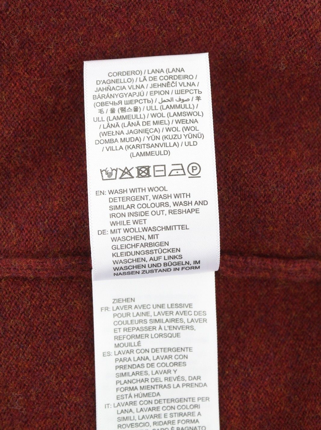 Gant SUPER FINE LAMBSWOOL HALF ZIP L Royal Port Red Jumper 87309 Size US L / EU 52-54 / 3 - 8 Thumbnail