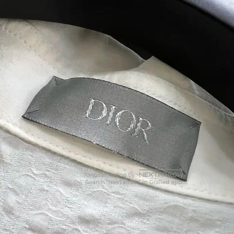 Dior Dior Summer White Cotton Short Sleeve Shirt . Size XXS / US 00 / IT 34 - 4 Thumbnail