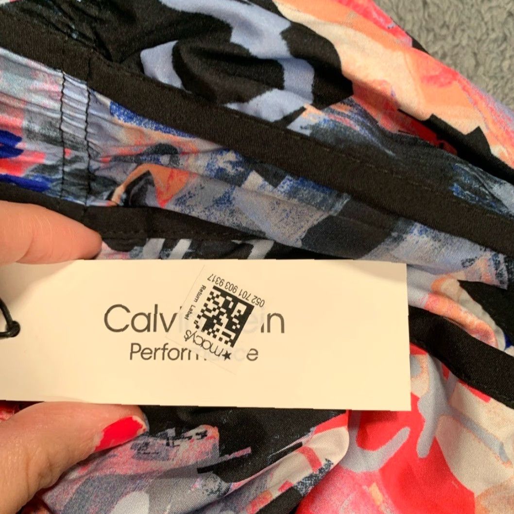 Calvin Klein Calvin Klein Women's Athletic Shorts Pink Black 3XL Plus Athletic Womens Size 40" / US 18 - 5 Thumbnail