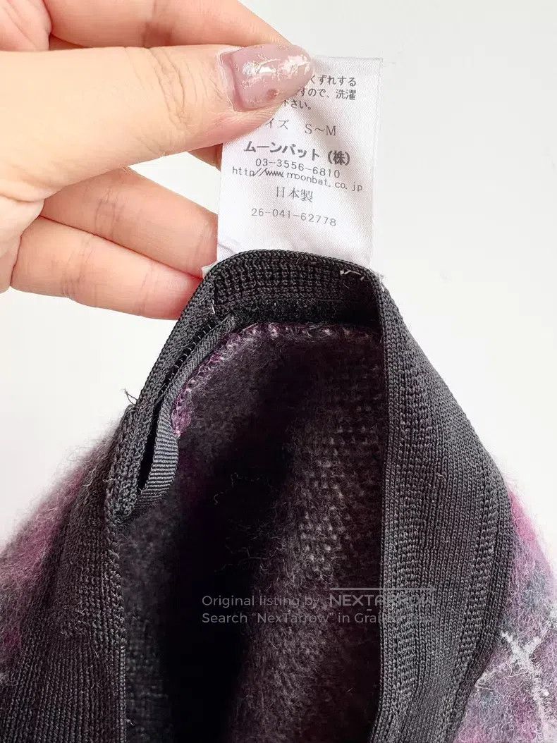 Vivienne Westwood Vivienne Westwood Dark Purple Plaid Saturn Beret with Pom Size ONE SIZE - 6 Thumbnail