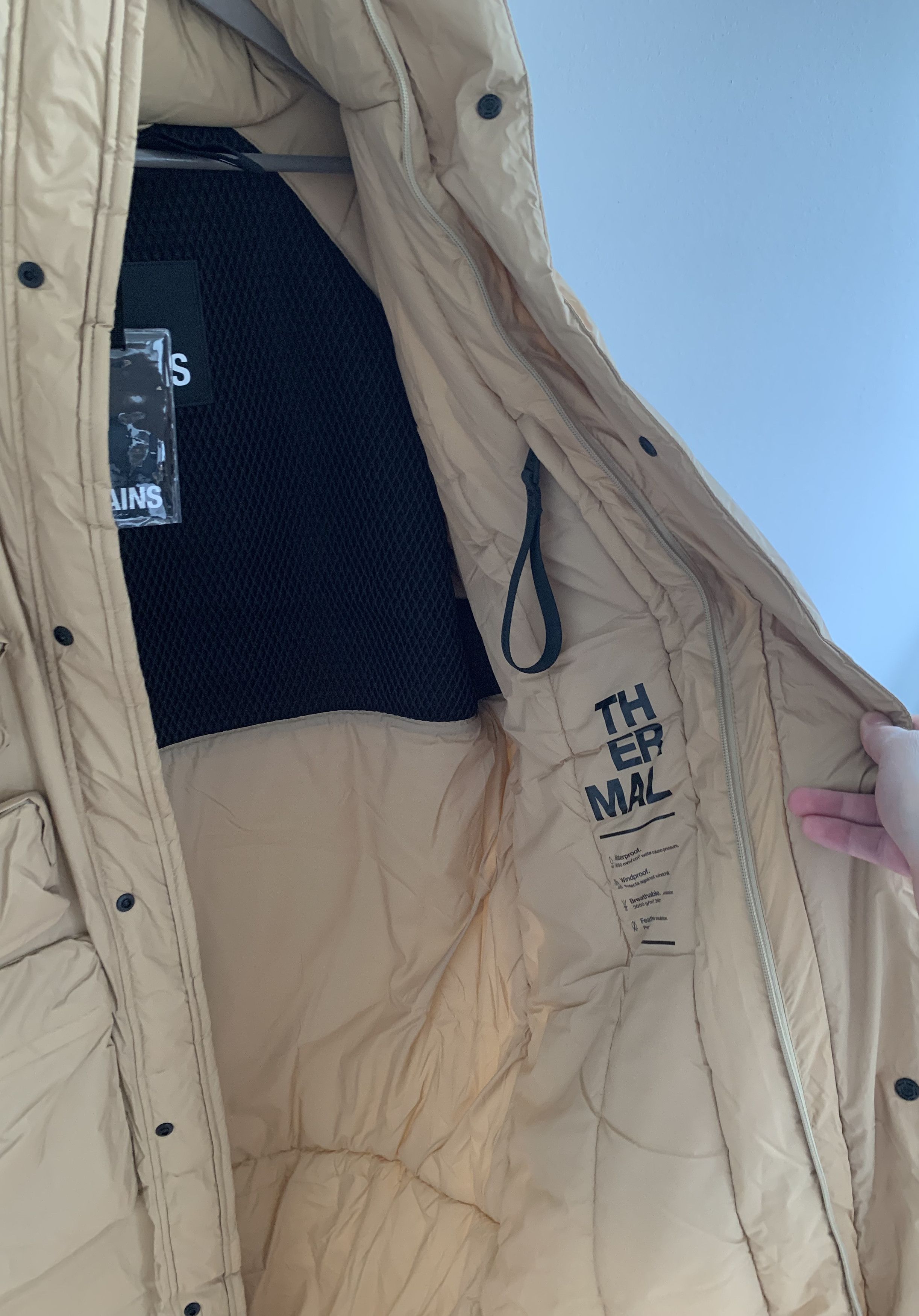 Rains Rains Vardo waterproof winter coat Size US L / EU 52-54 / 3 - 6 Thumbnail