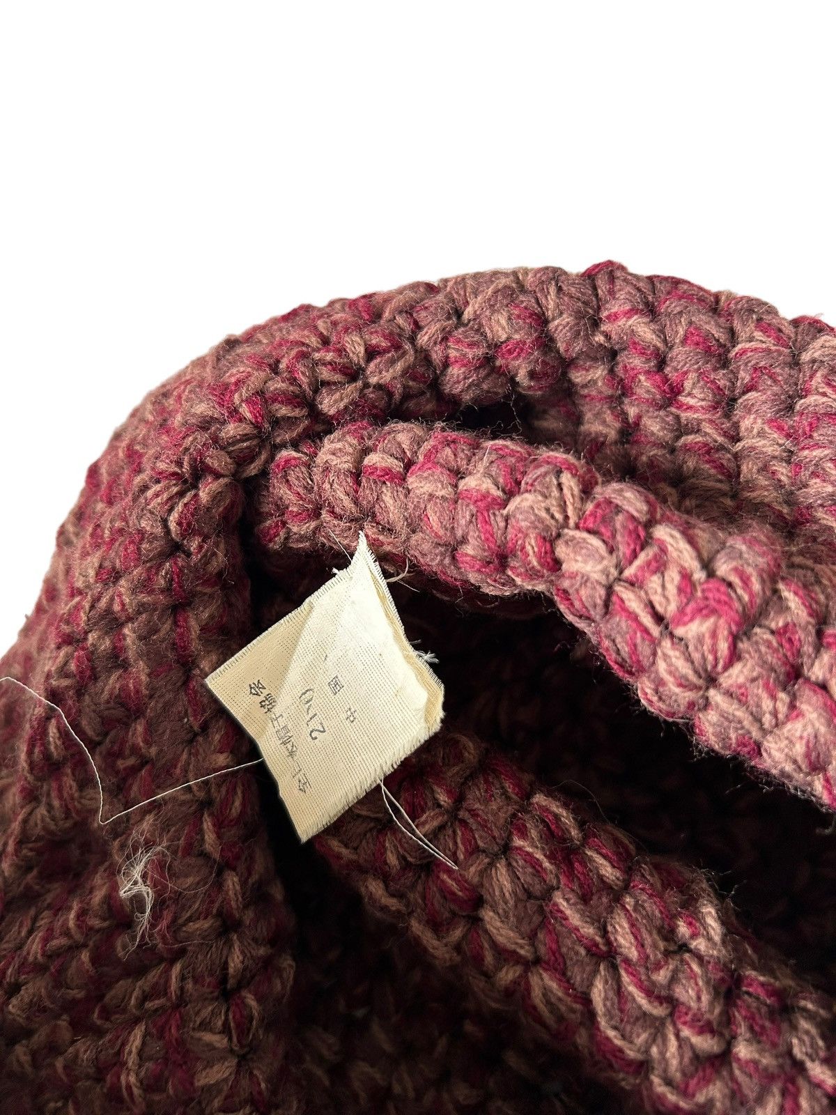 Japanese Brand Crochet knitted Bucket Hats Size ONE SIZE - 4 Thumbnail