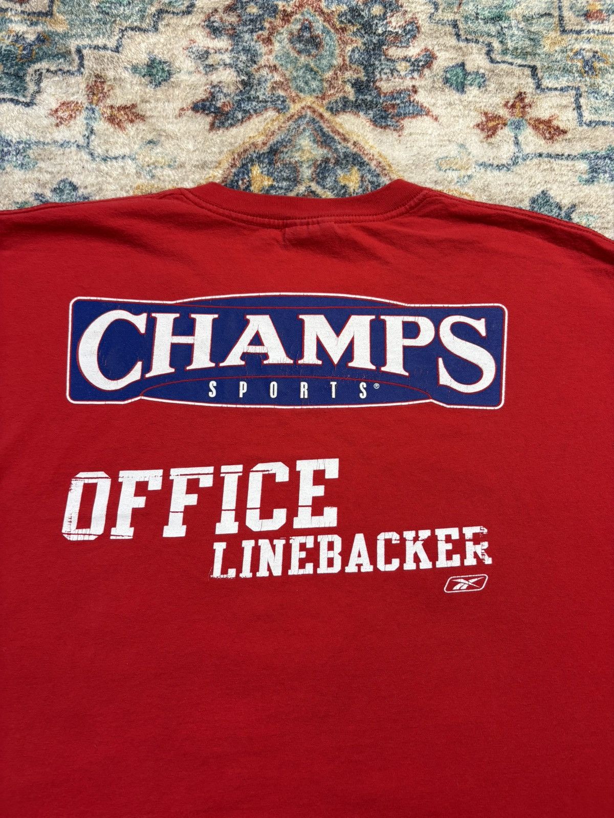 Reebok Vintage Reebok Champs Lawrence Taylor Promo T-shirt Size XL Size US XL / EU 56 / 4 - 5 Thumbnail