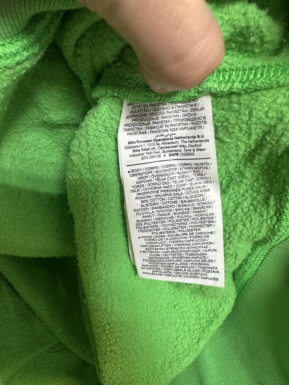 Nike Nike Custom Hoodie Vintage 90s Y2K Reworked Size US L / EU 52-54 / 3 - 8 Thumbnail