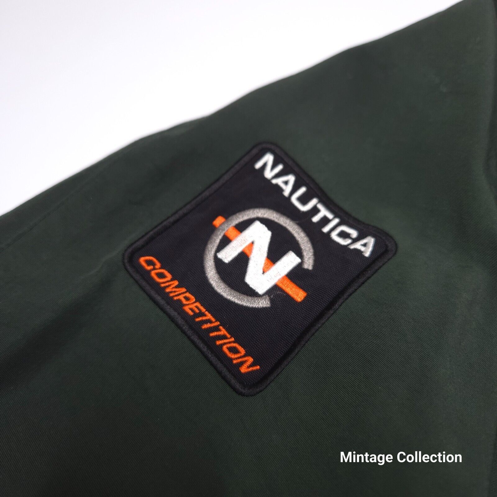 Nautica VINTAGE NAUTICA COMPETITION SNOW SKI FULL ZIP GREEN JACKET L Size US L / EU 52-54 / 3 - 4 Thumbnail