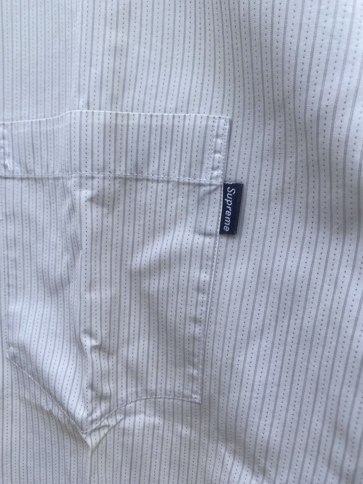 Supreme Vintage Supreme Stripe Shirt Size US XL / EU 56 / 4 - 3 Thumbnail
