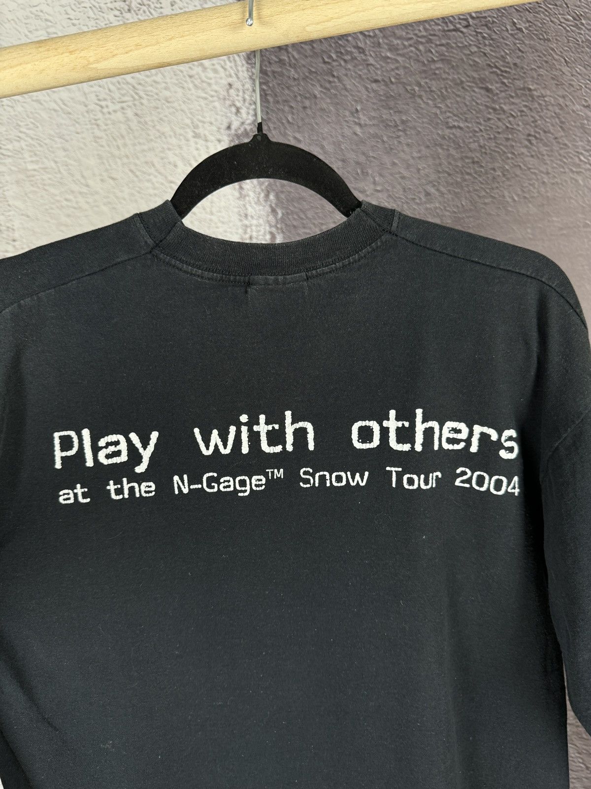 Band Tees × Vintage Vintage 2004 Nokia N-Gage Snow Tour rare long sleeve tee Size US M / EU 48-50 / 2 - 8 Thumbnail