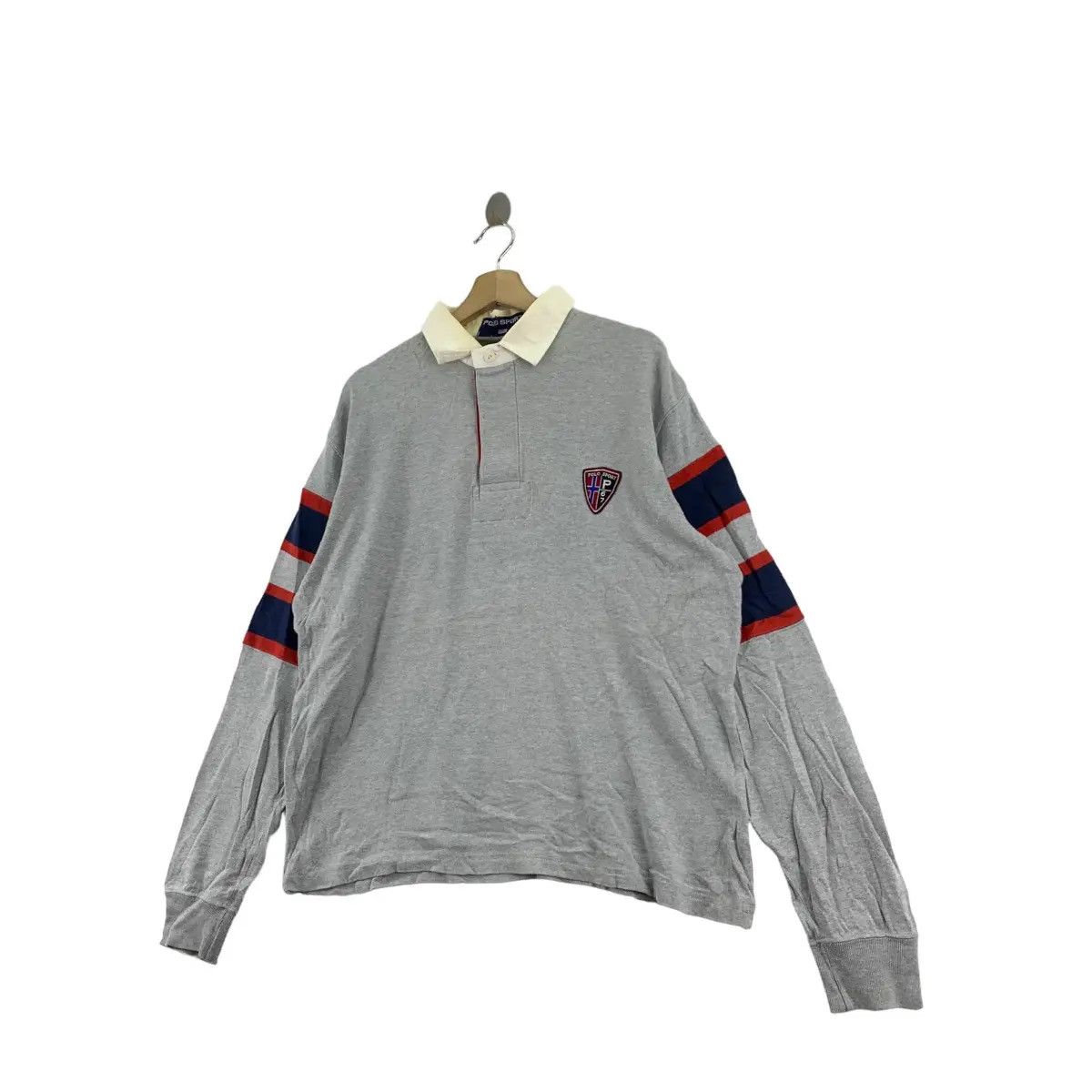 Polo Ralph Lauren Vintage POLO SPORT P67 Ralph Lauren Cross Crest Size US L / EU 52-54 / 3 - 2 Thumbnail