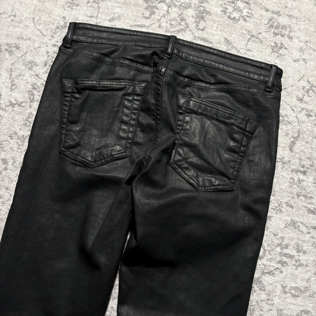 Rick Owens Drkshdw Rick Owens DRKSDHW SBW Heavy Waxed Tyrone Slit Cut Jeans Size US 32 / EU 48 - 8 Thumbnail