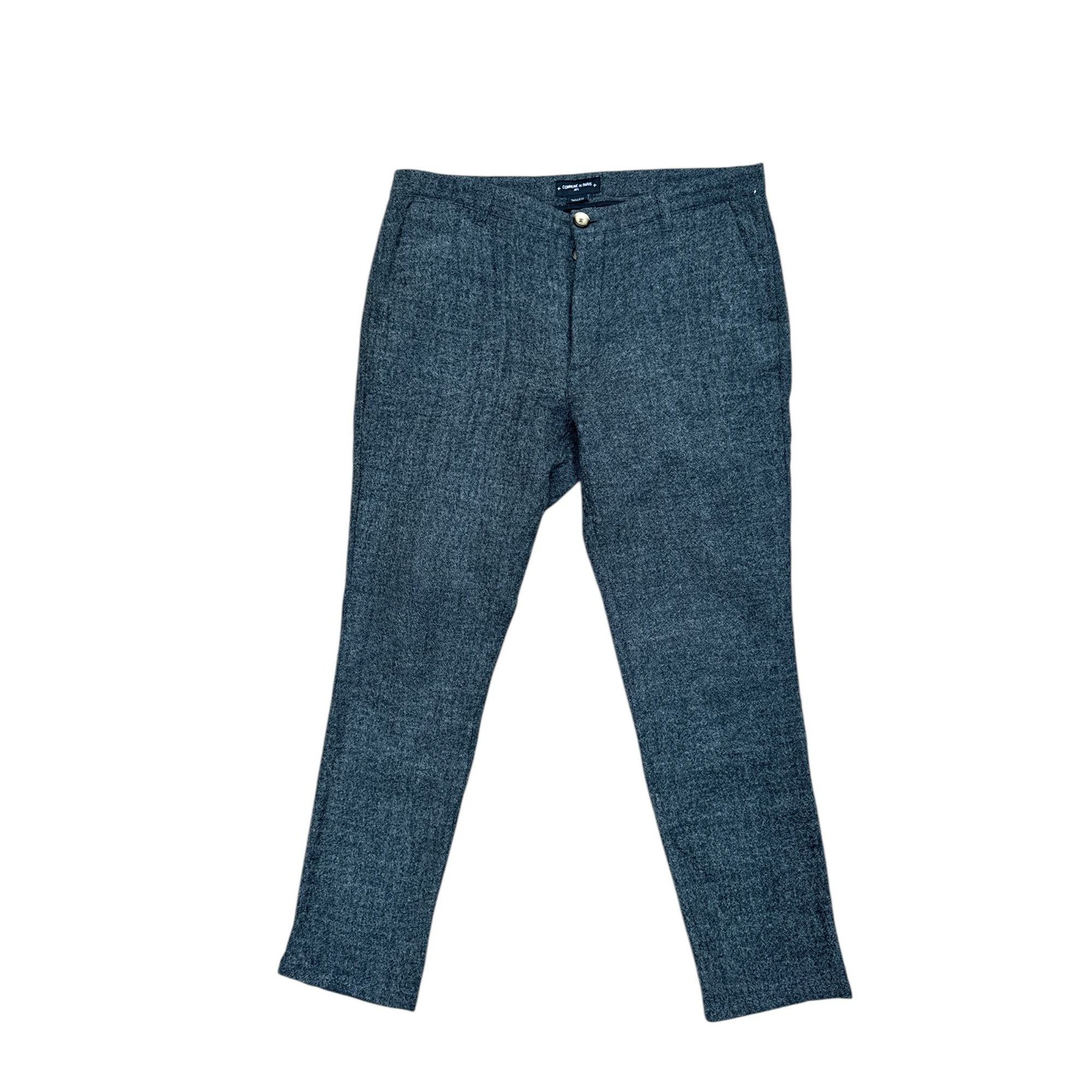Commune De Paris Grey Wool Pants Size US 32 / EU 48 - 1 Thumbnail