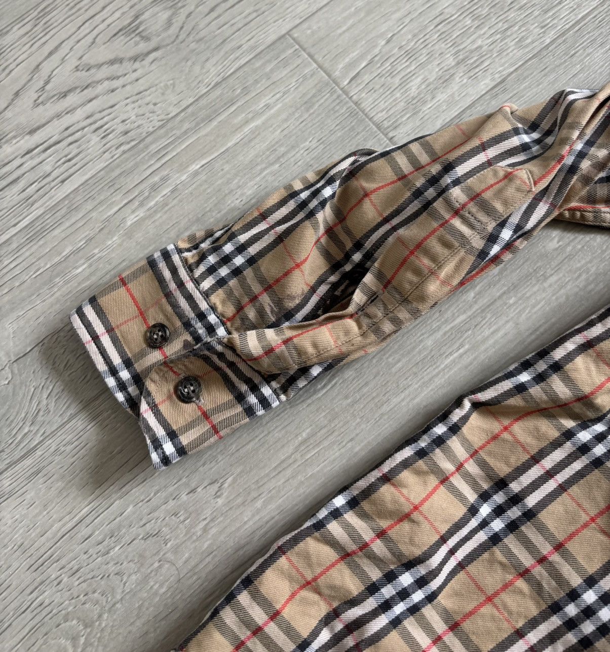 Burberry × Vintage Vintage Burberrys London Nova Check Shirt Size US M / EU 48-50 / 2 - 7 Thumbnail
