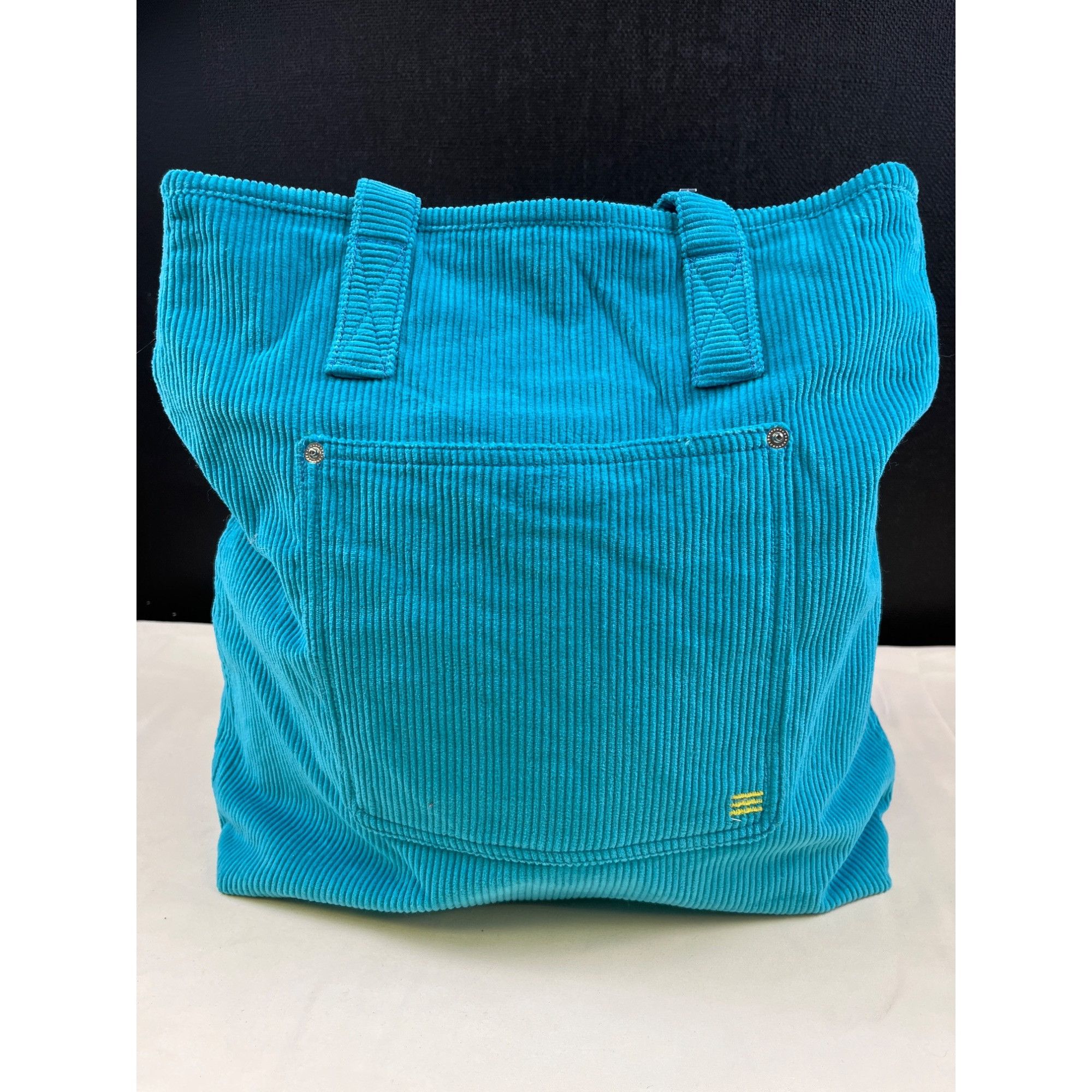 Bdg BDG Women's Blue Corduroy Shoulder Tote Bag SKU 5177 Size ONE SIZE - 1 Thumbnail