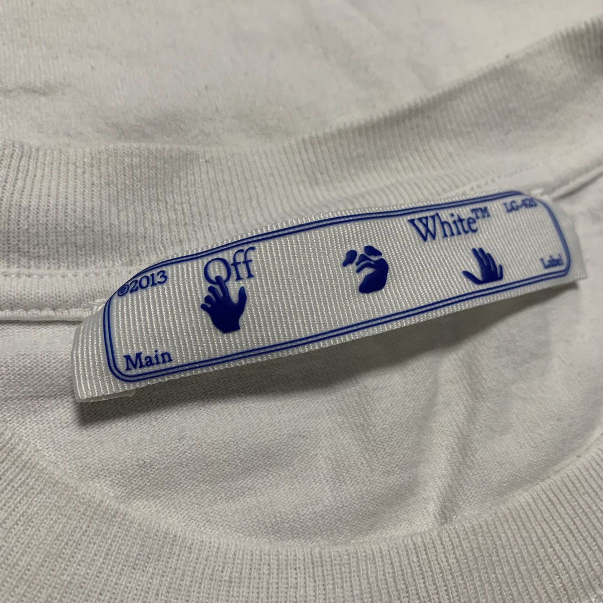 Off-White Off White XS Caravaggio Arrows White Tee Virgil Abloh Size US XS / EU 42 / 0 - 6 Thumbnail