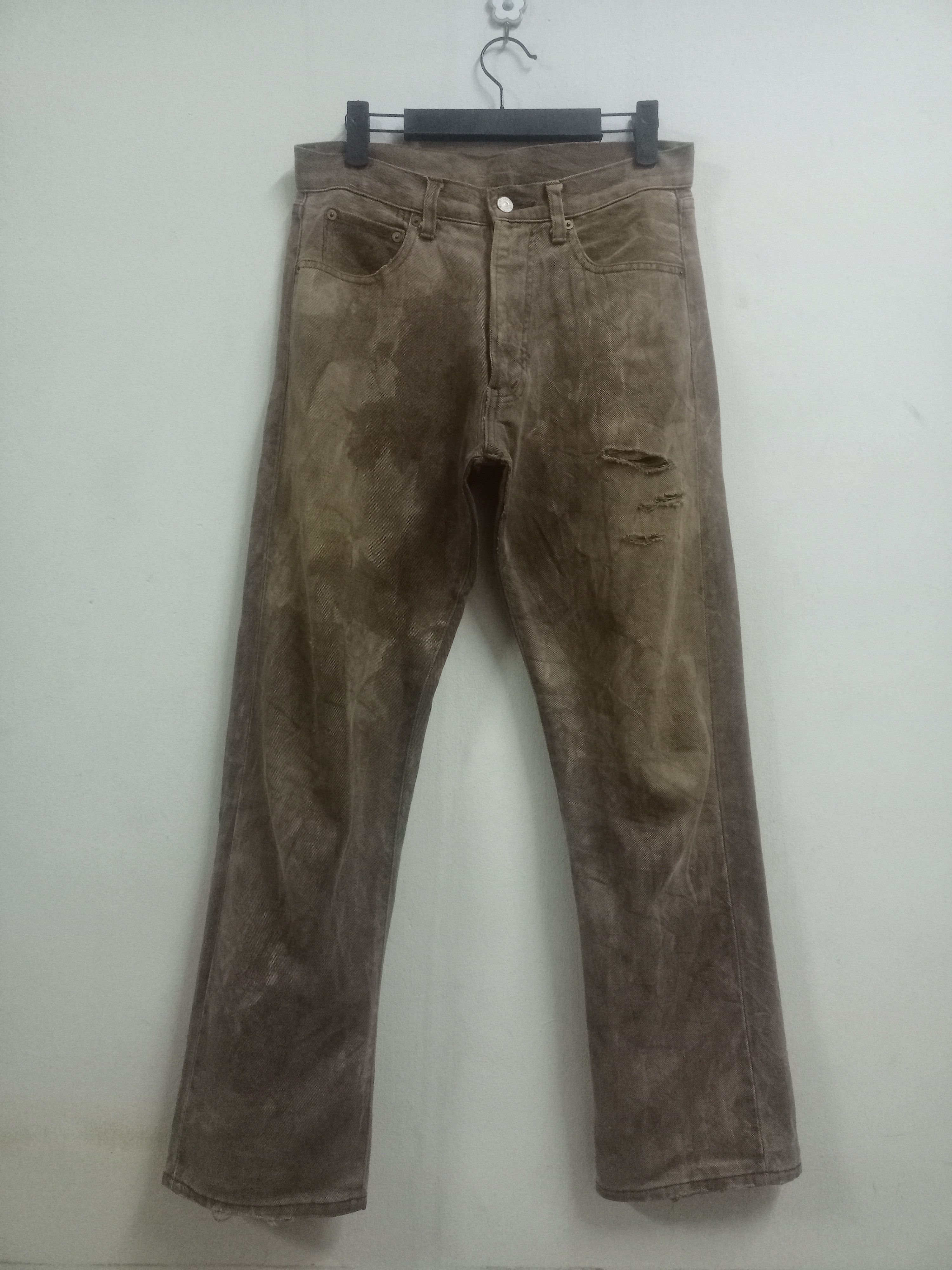 Beams Plus Vintage Beams Corduroy Style Brown Loose Jeans 30x28 Size US 30 / EU 46 - 1 Thumbnail