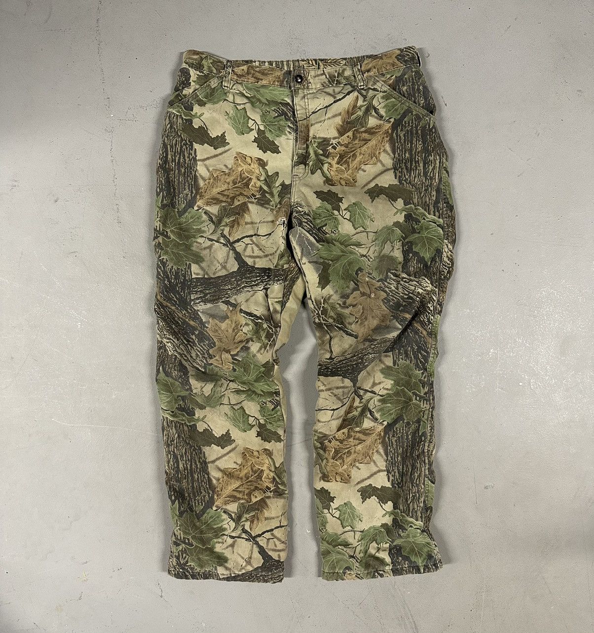 Realtree × Vintage Vintage Y2K Realtree Camo Skater Grunge Essential Pants Size US 38 / EU 54 - 2 Thumbnail