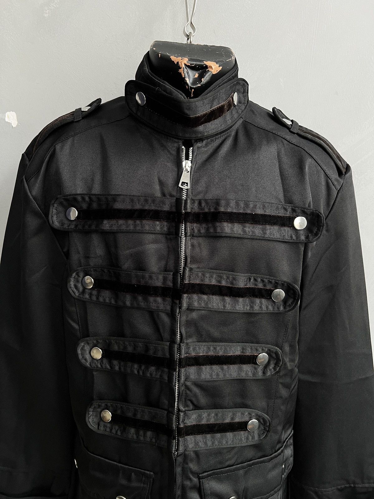 Hysteric Glamour Rare napoleon black opium Hysteric glamour style buttons y2k Size US L / EU 52-54 / 3 - 2 Thumbnail