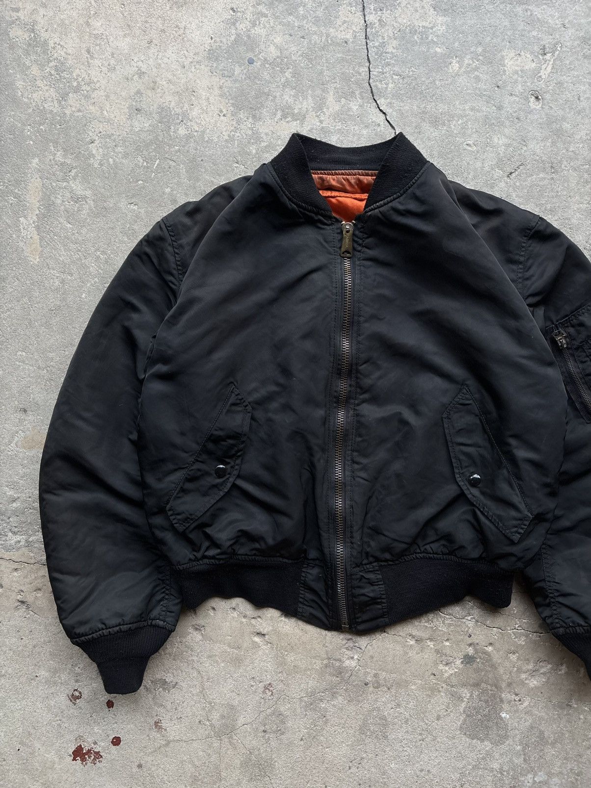 Alpha Industries Black!! Alpha Industries Ma-1 Bomber Flight Jacket Size L Size US L / EU 52-54 / 3 - 3 Thumbnail