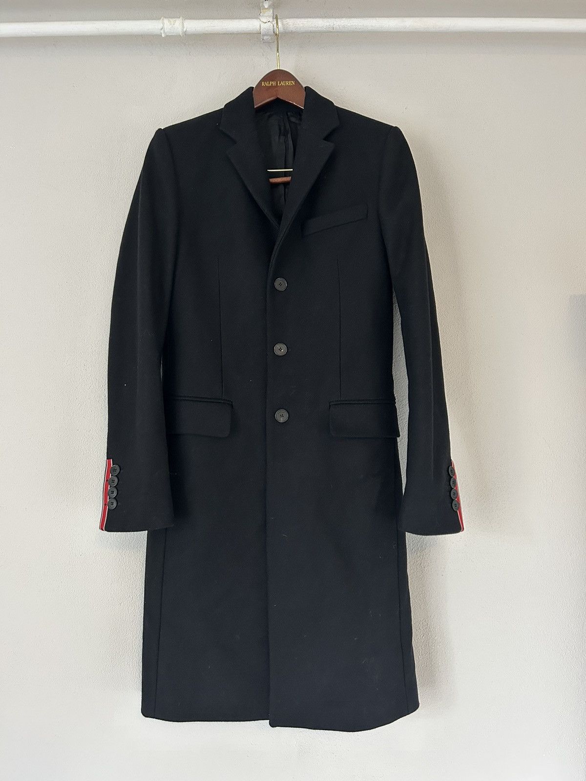 image of Givenchy x Riccardo Tisci Cashmere/wool Coat in Black, Men's (Size Small)