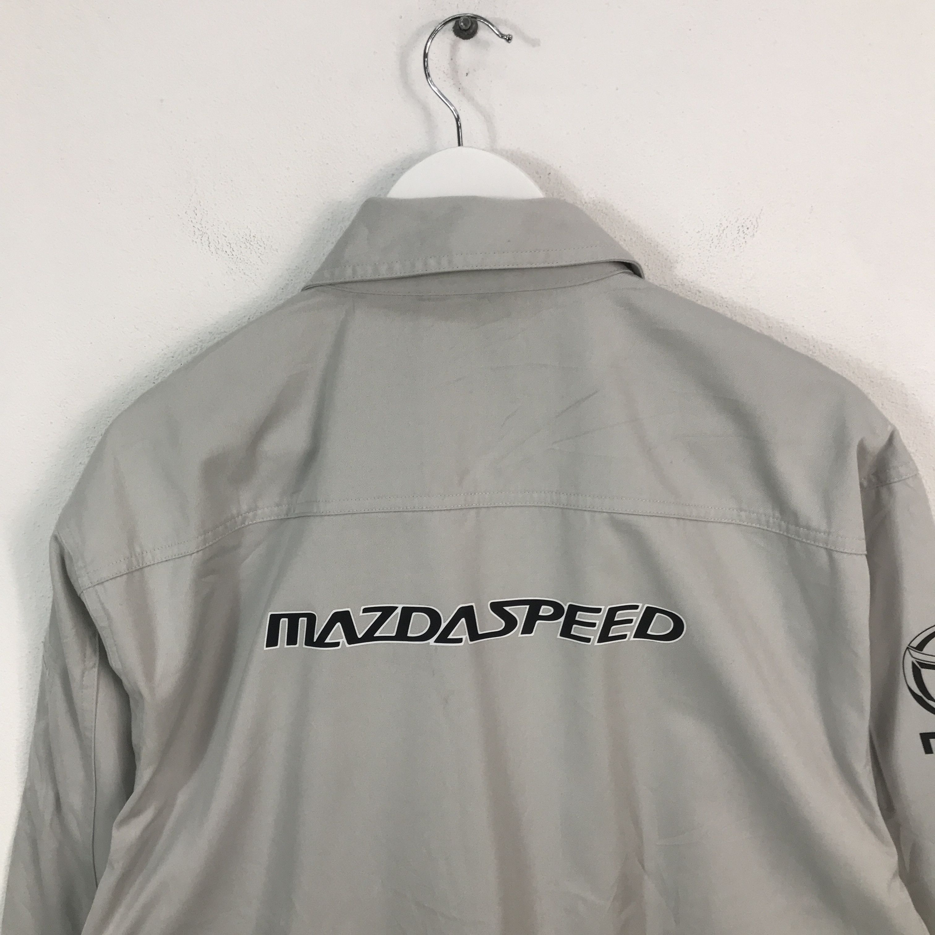 Japanese Brand Mazda Racing Worker Sport Custom Jacket Size US XL / EU 56 / 4 - 4 Thumbnail