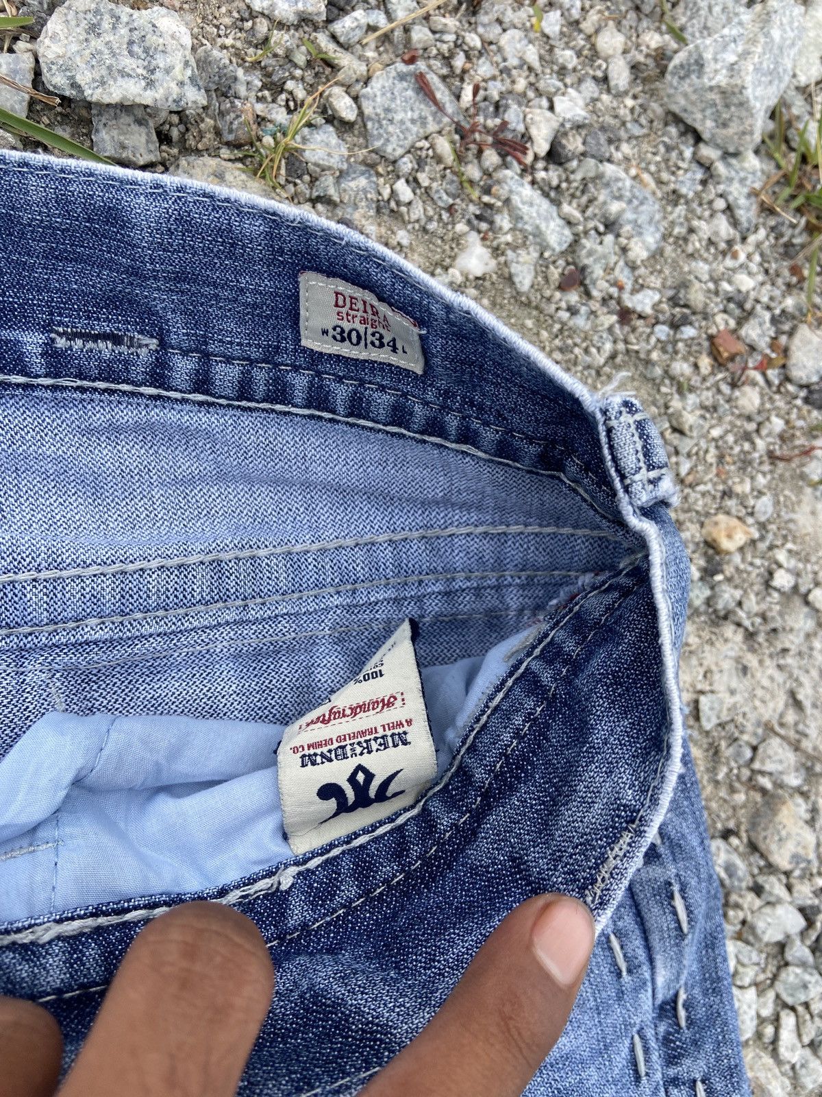 Affliction × Japanese Brand × Vintage Vintage Affliction Denim Size US 32 / EU 48 - 5 Thumbnail
