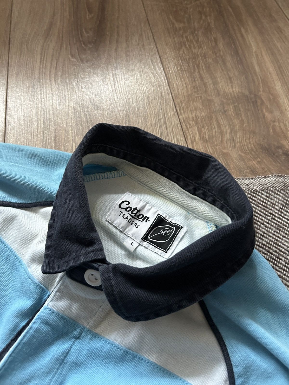 Cotton Traders × Vintage Vintage Cotton Traders Worcester Warriors rugby jersey Size US L / EU 52-54 / 3 - 3 Thumbnail