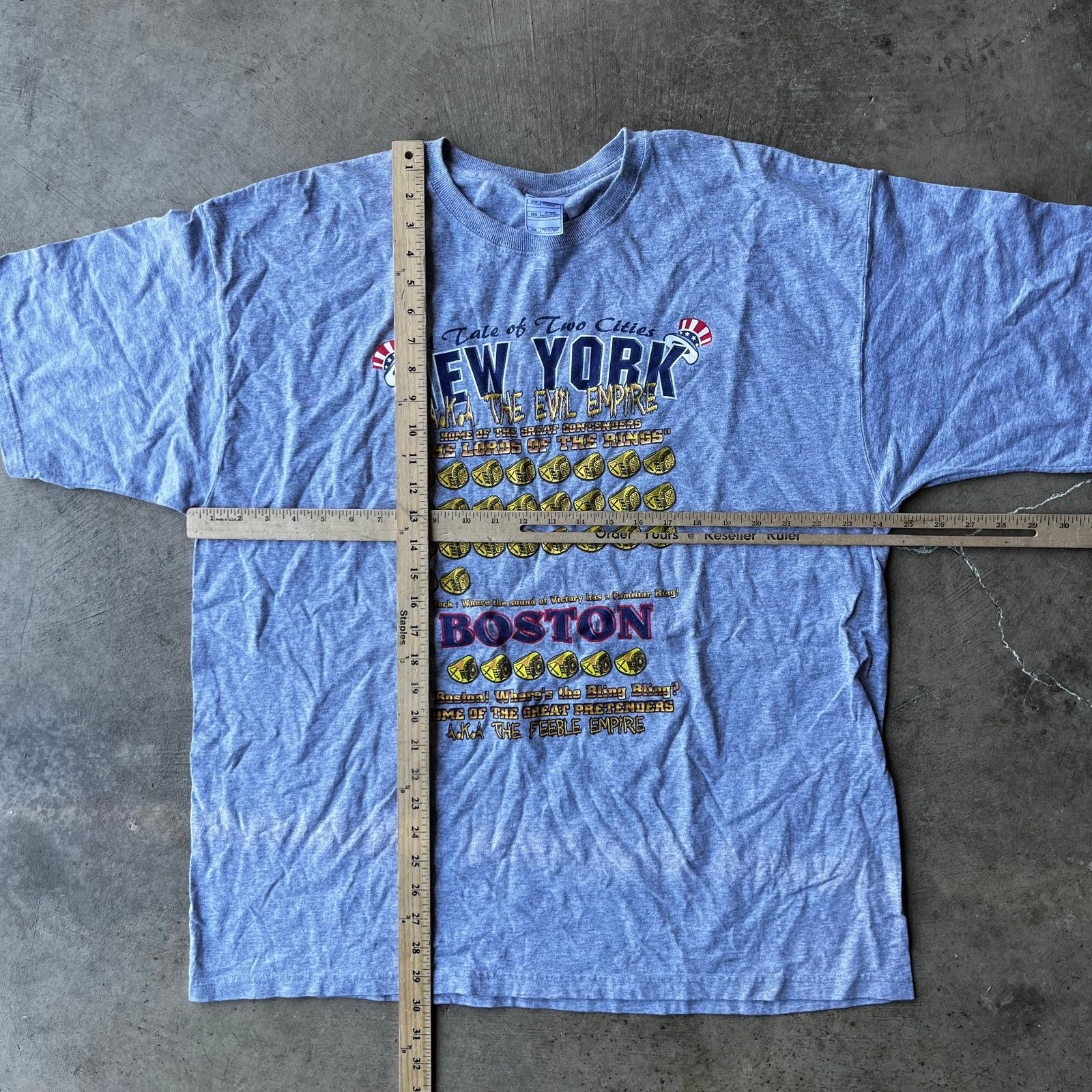 Vintage VINTAGE NEW YORK YANKEES BOSTON RED SOX MLB SHIRT MENS 2XL Size US XXL / EU 58 / 5 - 3 Thumbnail