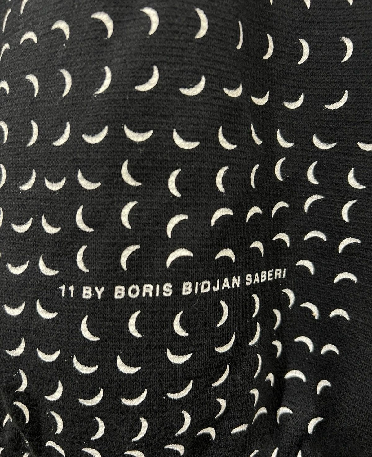 11 By Boris Bidjan Saberi 11ByBBS Crescent Moon Long-Sleeve Hoodie Size US XS / EU 42 / 0 - 4 Thumbnail