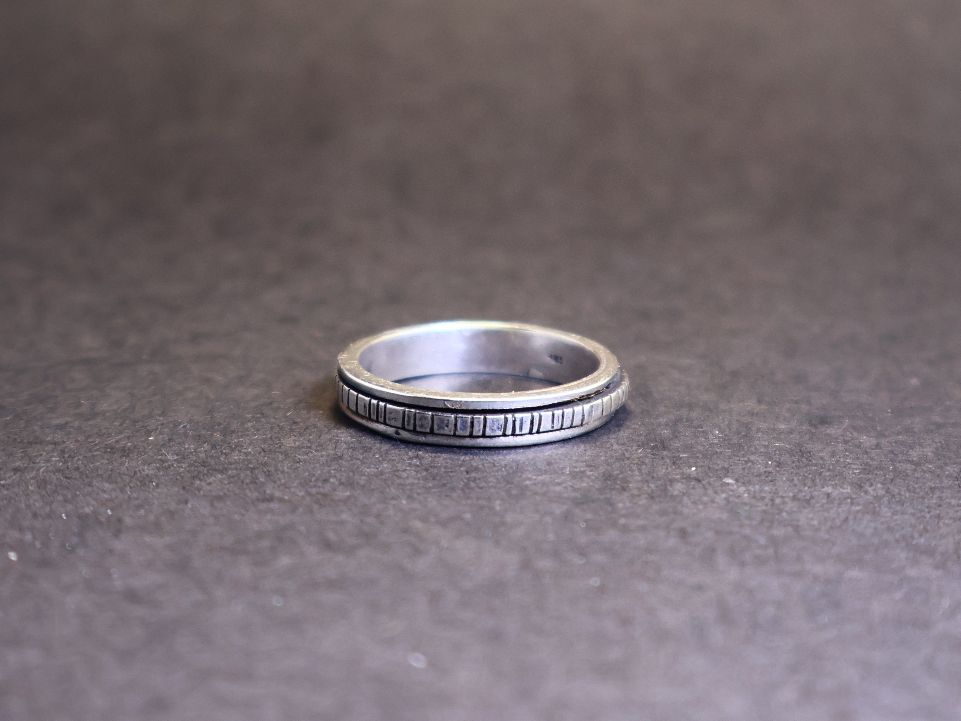 Handmade Spinner Ring, Handmade Boho Ring, 925 Sterling Silver Ring, Size ONE SIZE - 2 Thumbnail