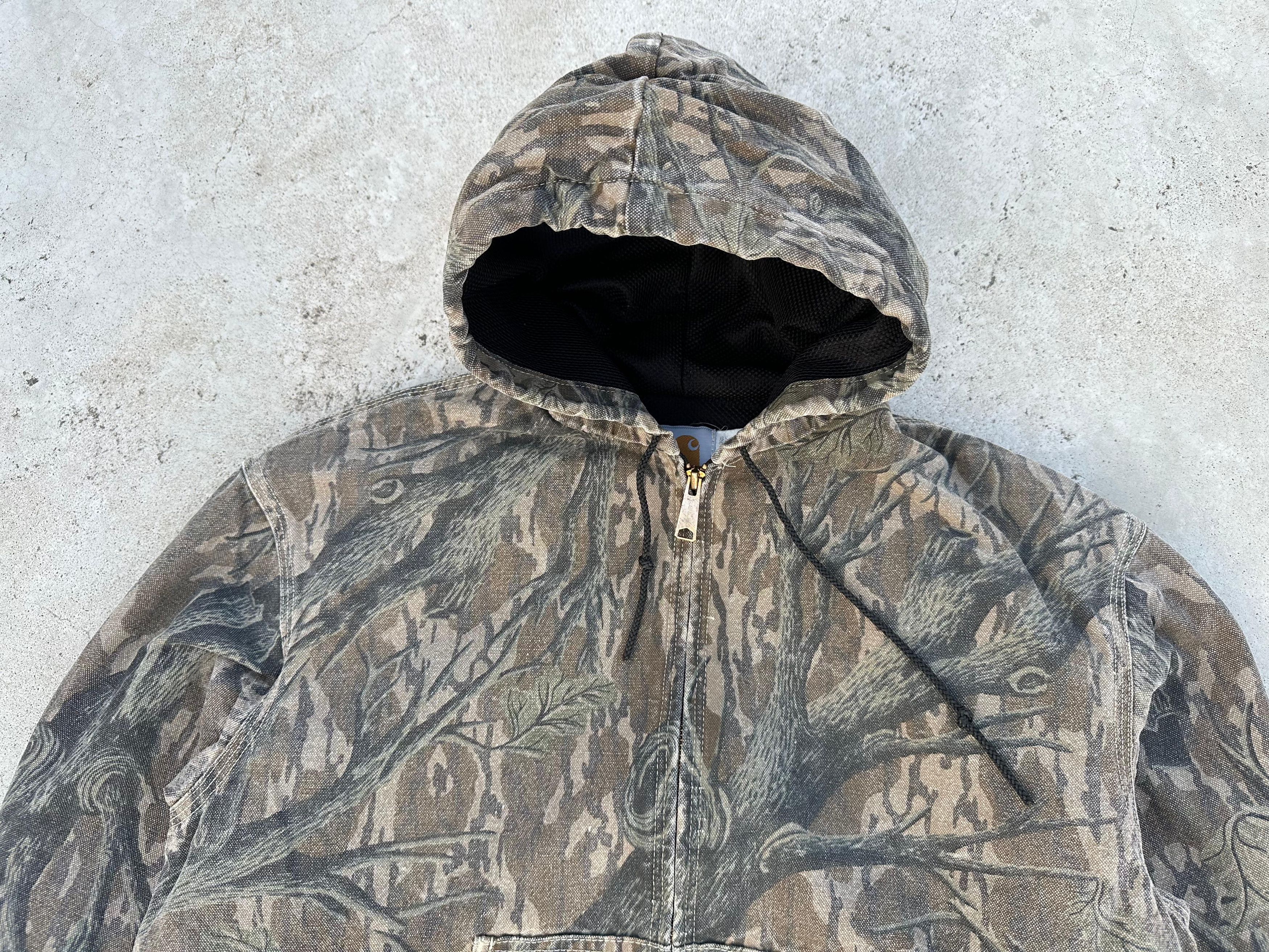 Carhartt 1992 CARHARTT REALTREE CAMO MOSSY OAK JR245 Active Jacket Size US L / EU 52-54 / 3 - 3 Thumbnail