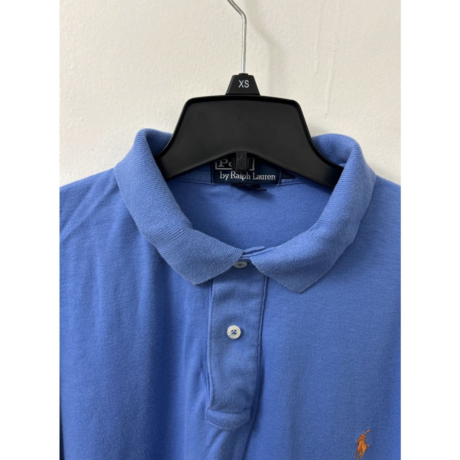 Polo Ralph Lauren VINTAGE Polo Ralph Lauren Shirt Mens Large Blue 100% Cotton Orange Pony L/S Polo Ralph Lauren Shirt Mens Large Blue 100% Cotton Orange Pony L/S Size US L / EU 52-54 / 3 - 5 Thumbnail