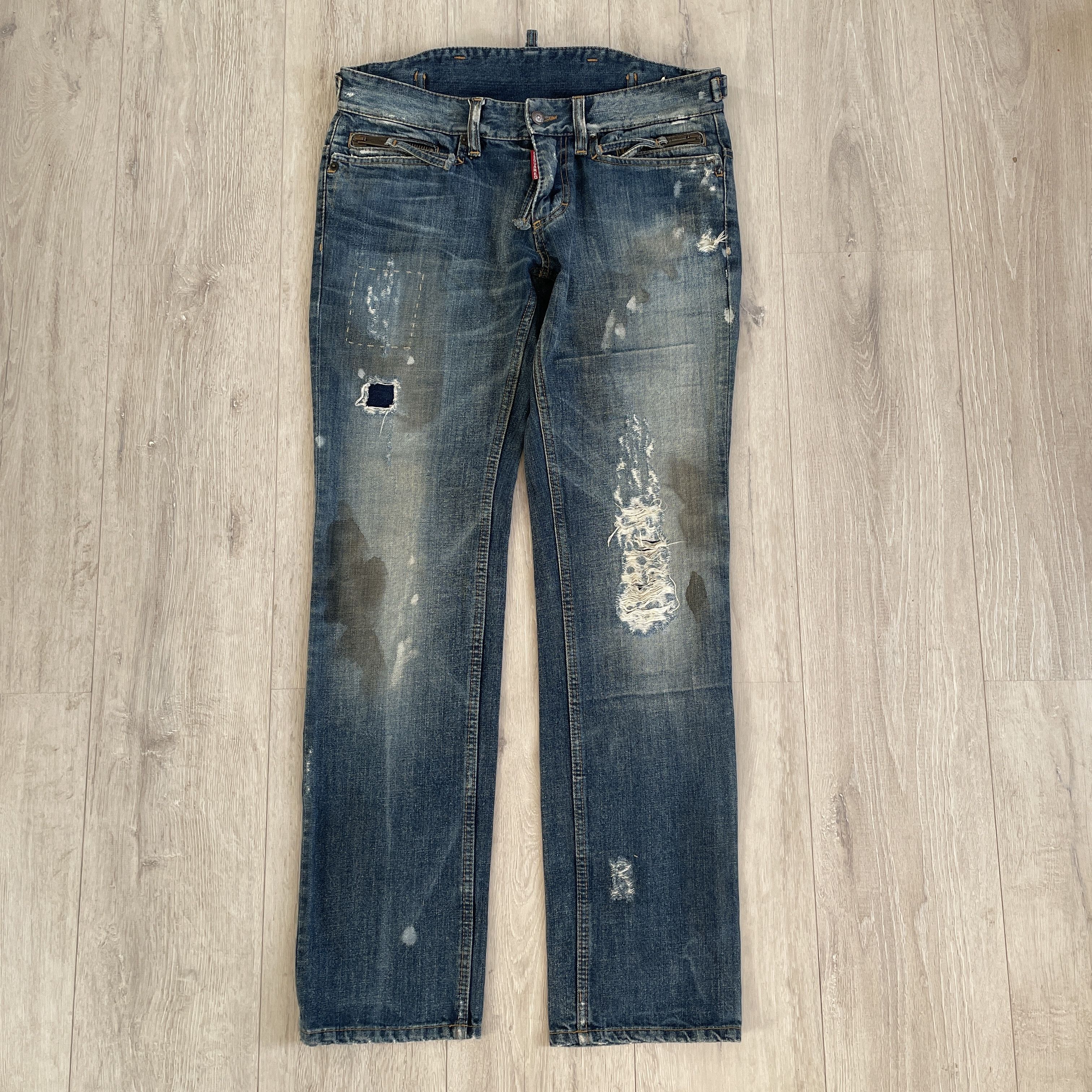 Dsquared2 Dsquared2 AW07 crash denim Size US 33 - 1 Thumbnail