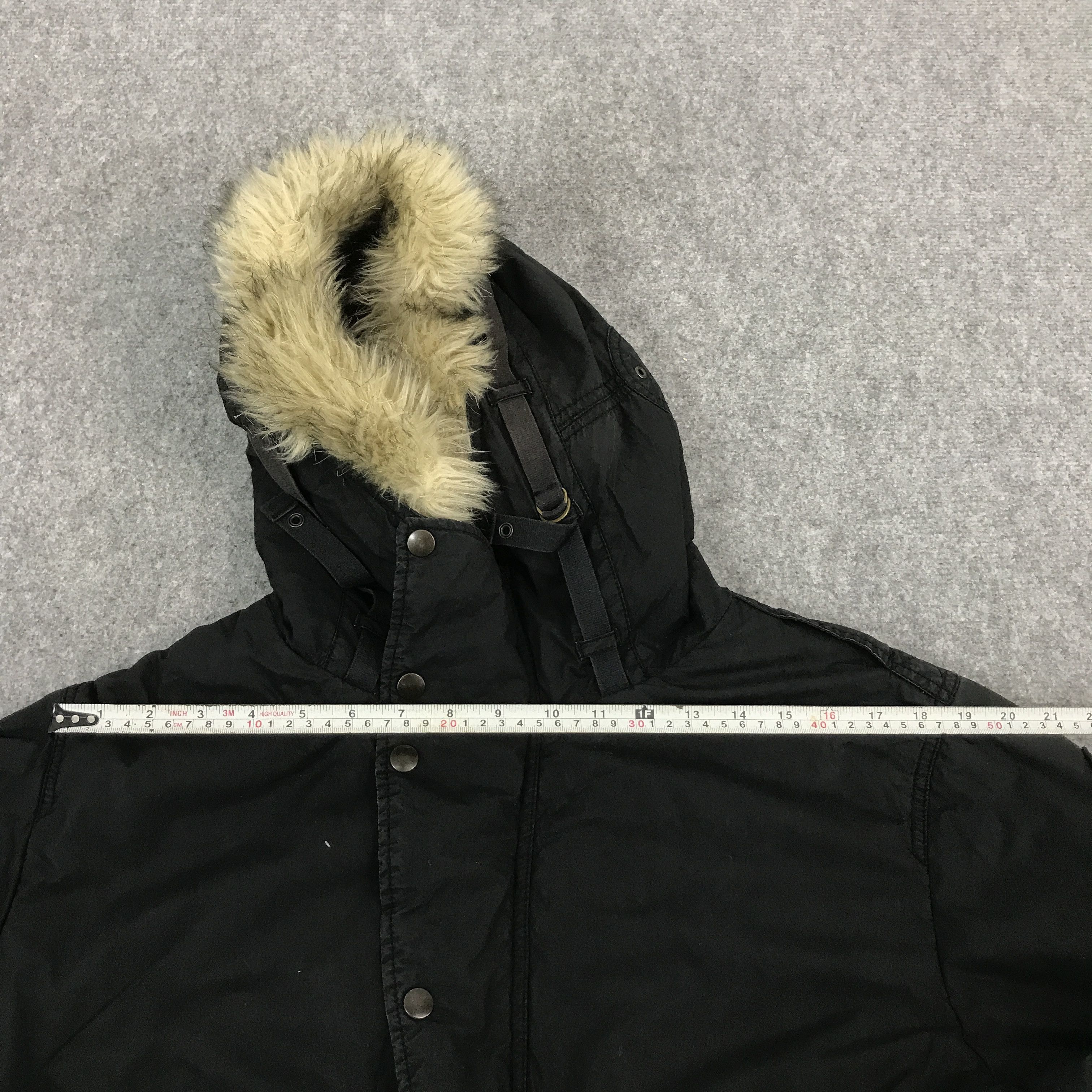 Japanese Brand × Uniqlo FUR HOODIE UNIQLO JACKET Size US XL / EU 56 / 4 - 10 Thumbnail