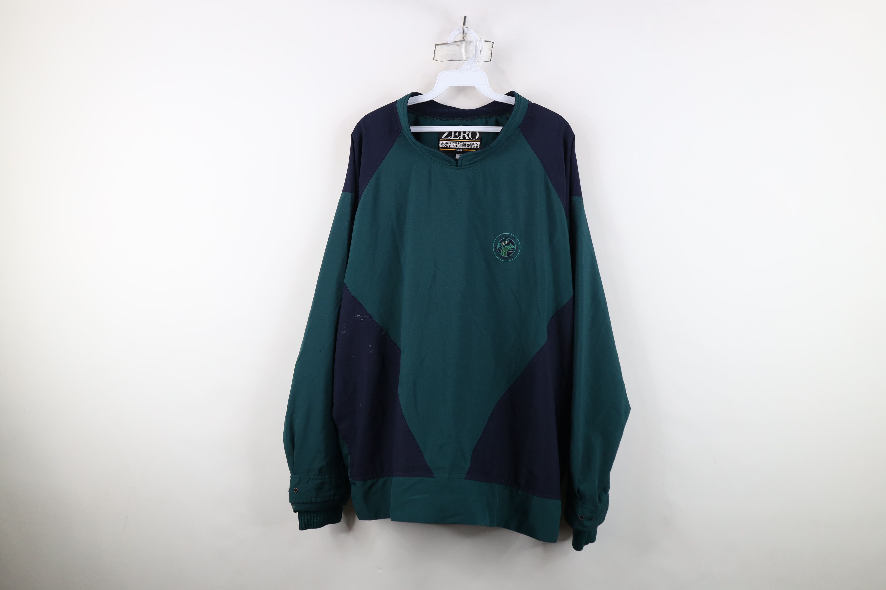 Vintage Zero Restriction Polo Golf and Country Club Pullover Jacket Size US XL / EU 56 / 4 - 1 Thumbnail
