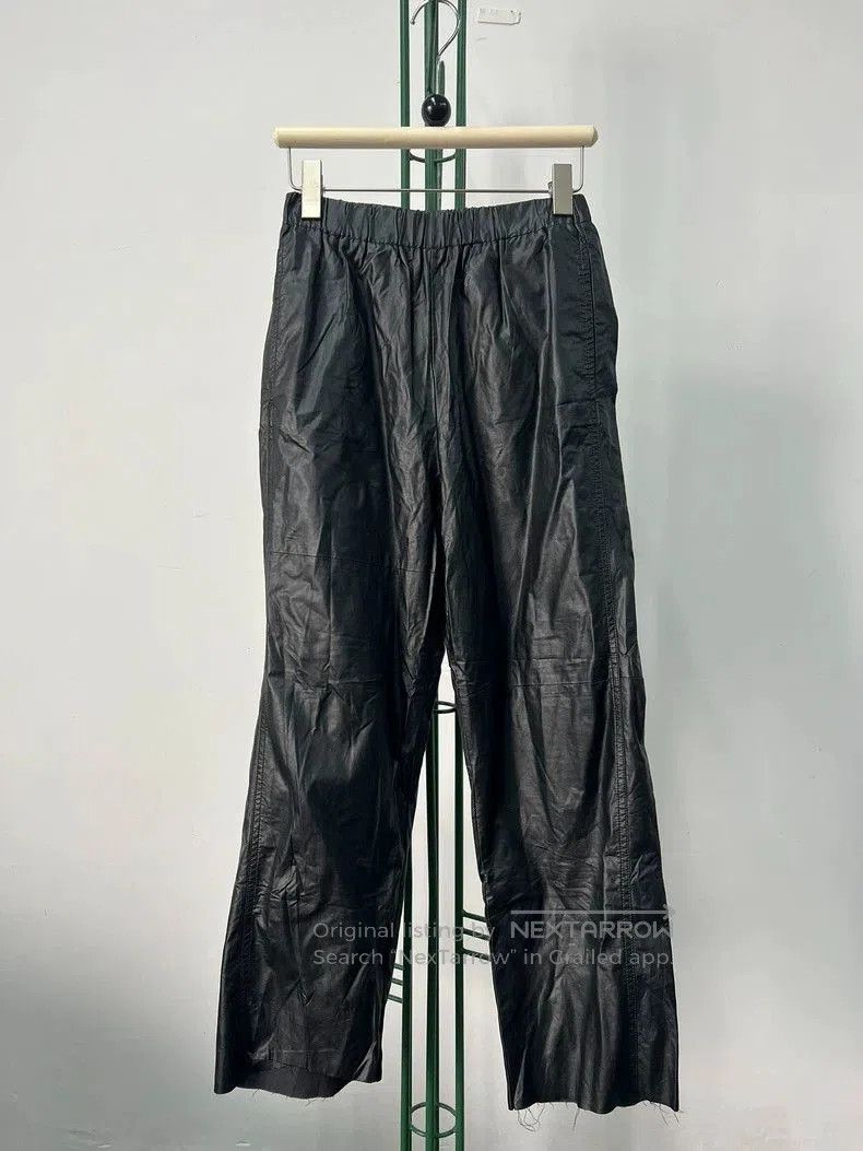 Maison Margiela mm6 maison margiela black faux leather pants . Size US 36 / EU 52 - 1 Thumbnail