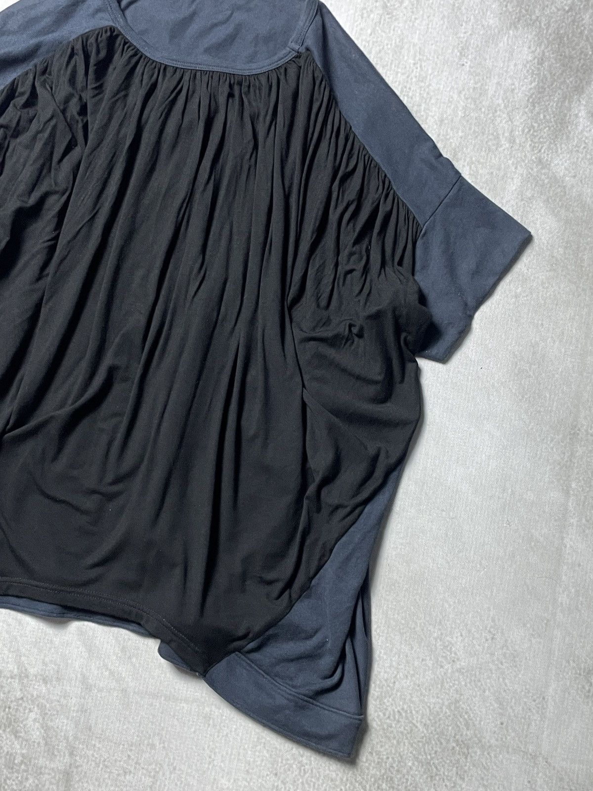 Issey Miyake 2000’s Frapbois - Draped Batwings Blouse Oversized Size M / US 6-8 / IT 42-44 - 3 Thumbnail