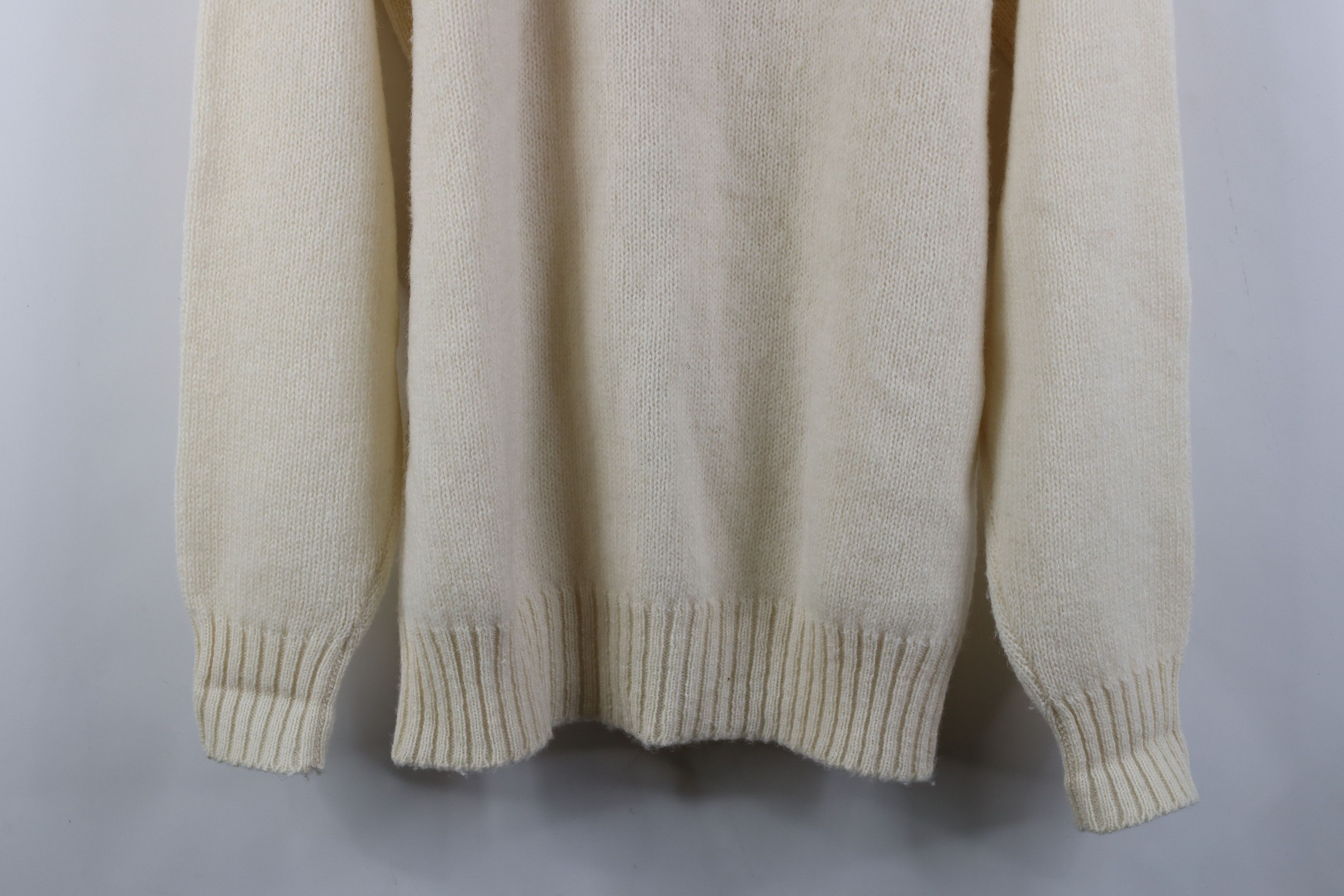 Vintage Vintage 50s Streetwear Lightweight Shetland Wool Sweater Size US L / EU 52-54 / 3 - 3 Thumbnail