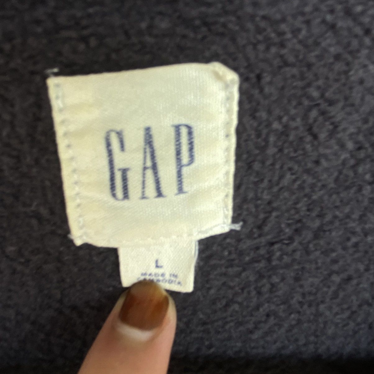 Other Vintage Gap Printed Crewneck Sweatshirt Brown Size L Size US L / EU 52-54 / 3 - 5 Thumbnail